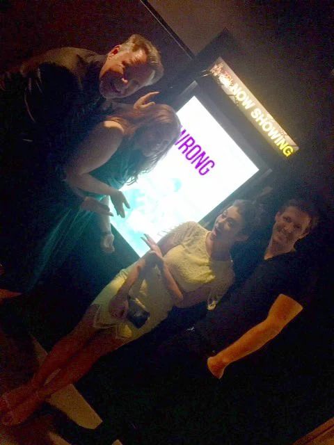 The Dog Lover Premiere "The Wrong Side of Right" which became "The Dog Lover" premiered. I am featured in a picture here with Editor Brett Hedlund, Assistant Editor Sarah Furie, Lead Actress Allison Paige, and Composer Jamie Christopherson.