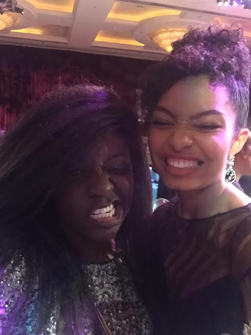 Melissa Mushaka and Yara Shahidi 