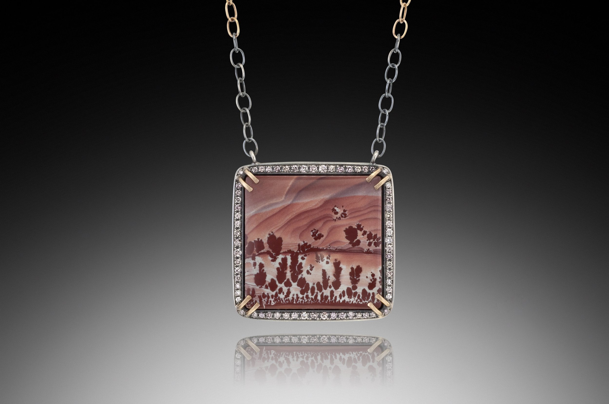 Mimbres Picture Jasper Necklace