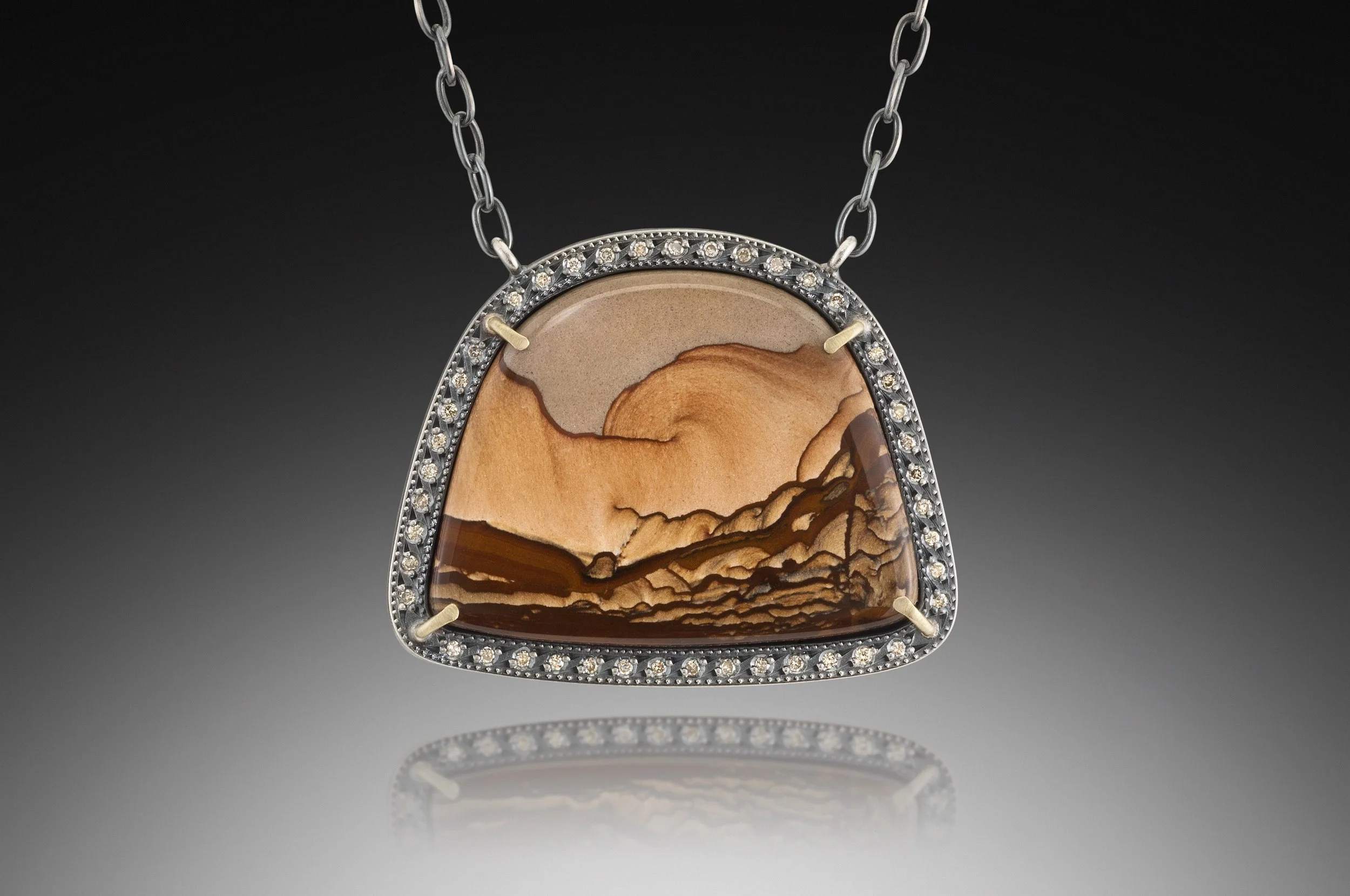 Deschutes Picture Jasper Necklace 