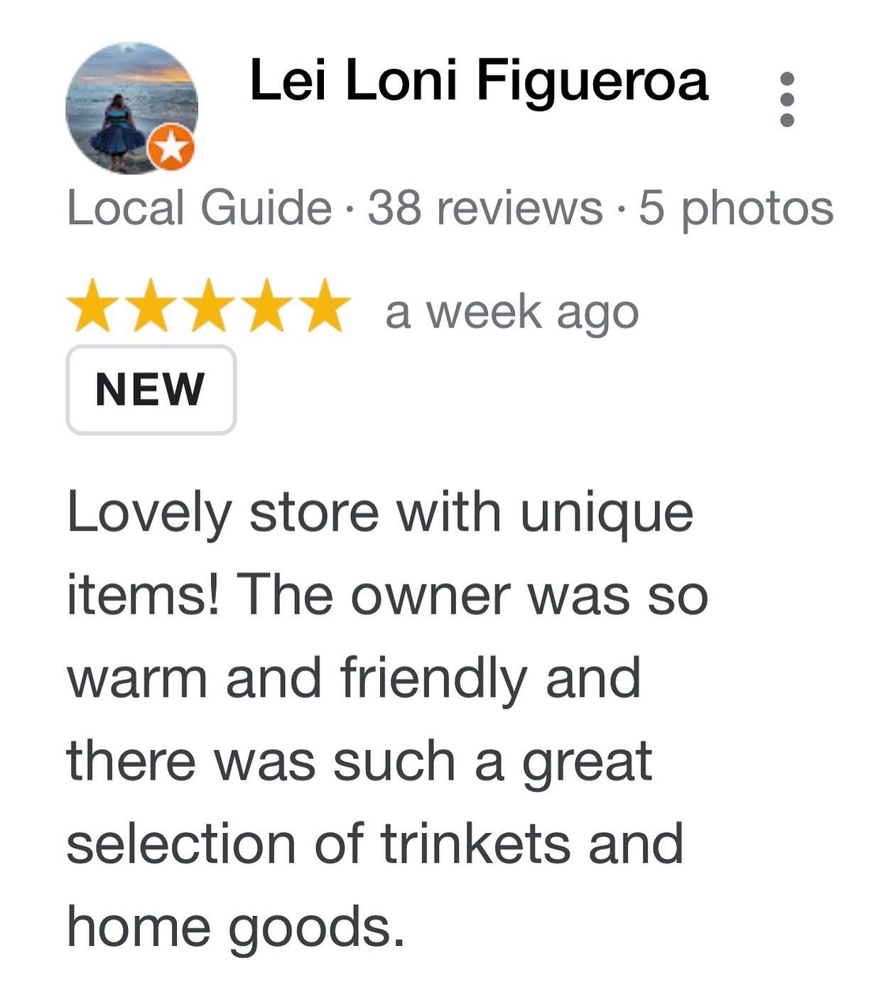 Check out @sandiego.seagoddess 🌊. It's no wonder she likes @oldeivyantiques; she 💙s 🧜&zwj;♀️s &amp; 🐙!

#thankyou, Lei Loni for the kind @google review.

#googlereview #onlineview #fivestars #review #mermaid #octopus #mermaidsofinstagram #mermaid