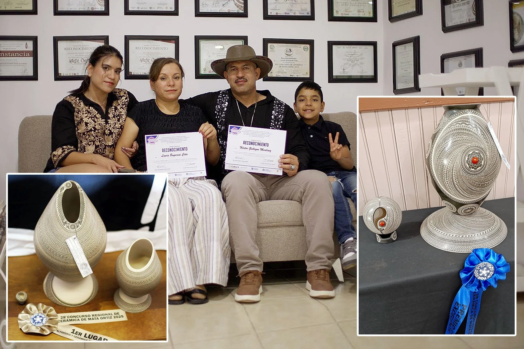 Se impone Héctor "Yeto" Gallegos en concurso de cerámica de Mata Ortiz
