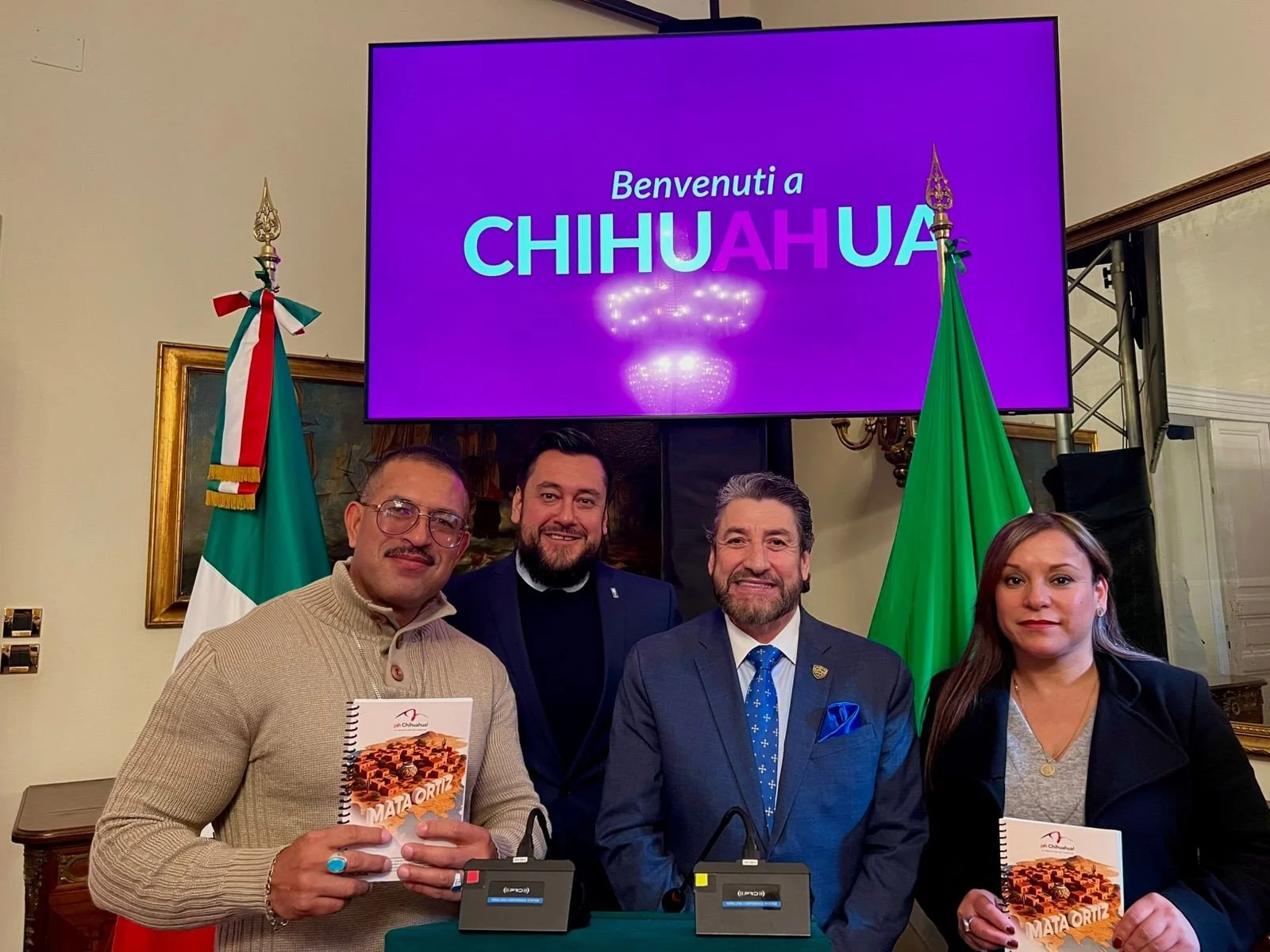 Invitó Embajada de México en Italia a alfareros de Mata Ortiz