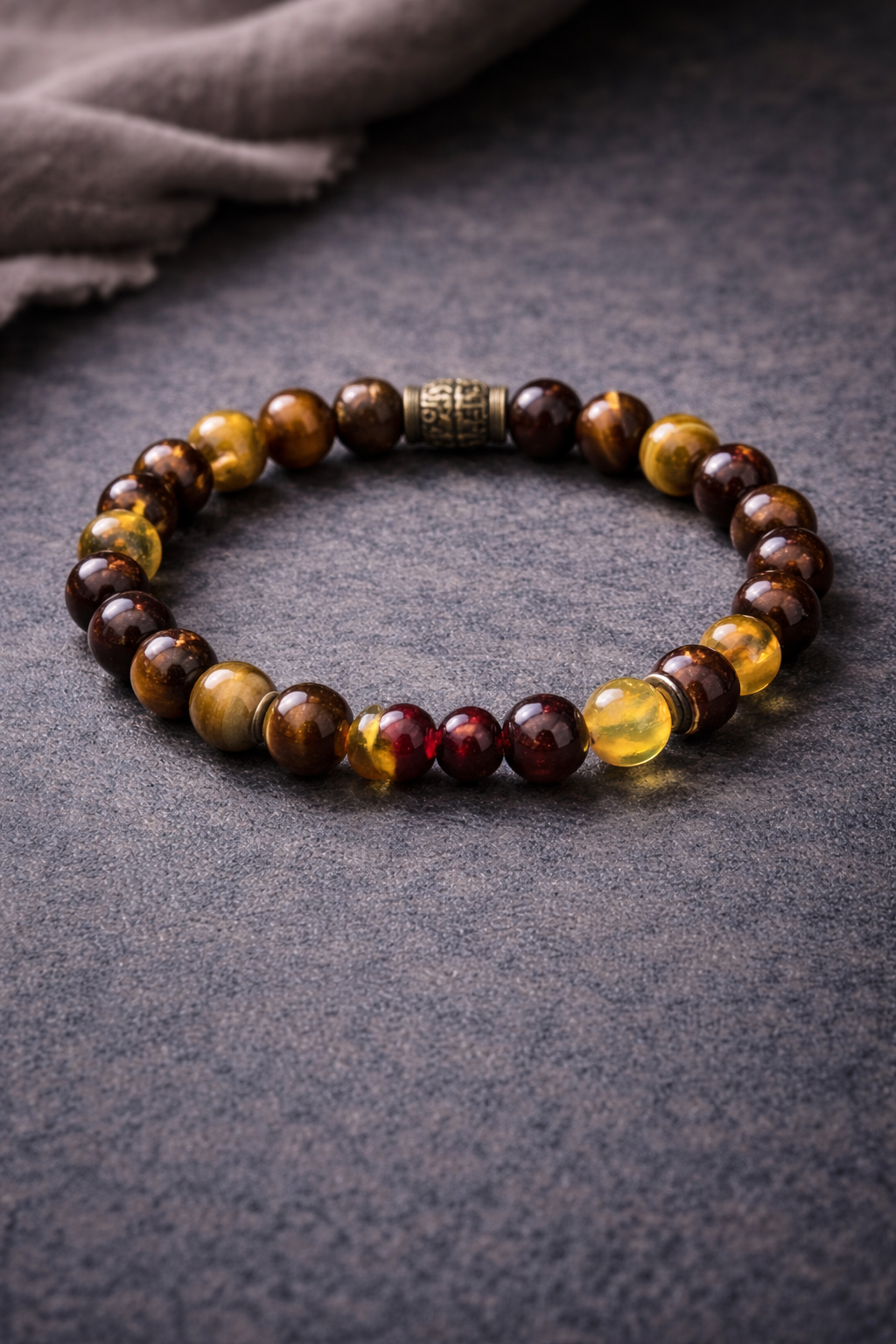 THE LIGHT WITHIN - Amber Bracelet, Handmade in NYC (Baltic Amber)