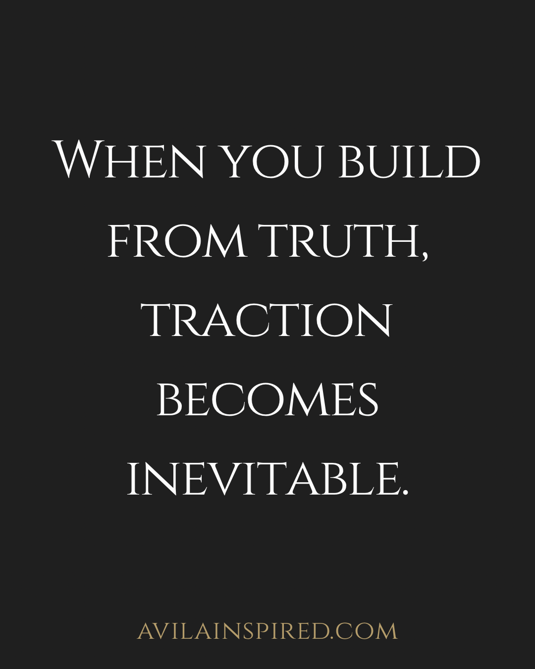 The Truth Will Come Out (and That’s the Whole Point)