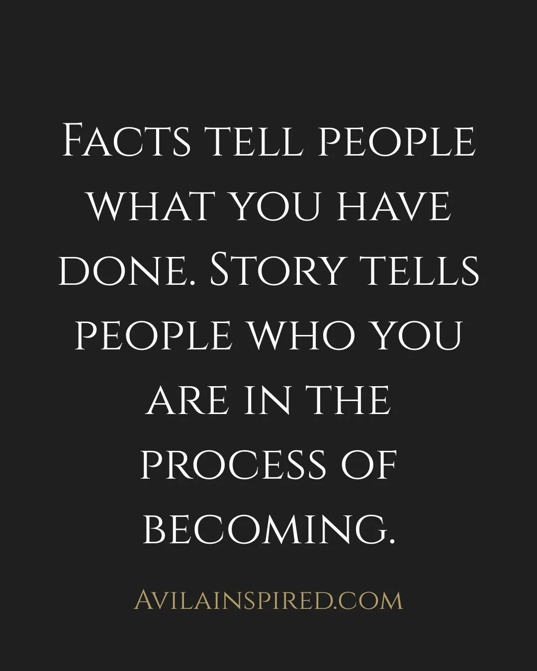 Facts establish credibility. They give people something to point to when they need to justify a decision they have already made emotionally.

When you encounter data, your brain processes it. When you encounter a story, something different happens. Y