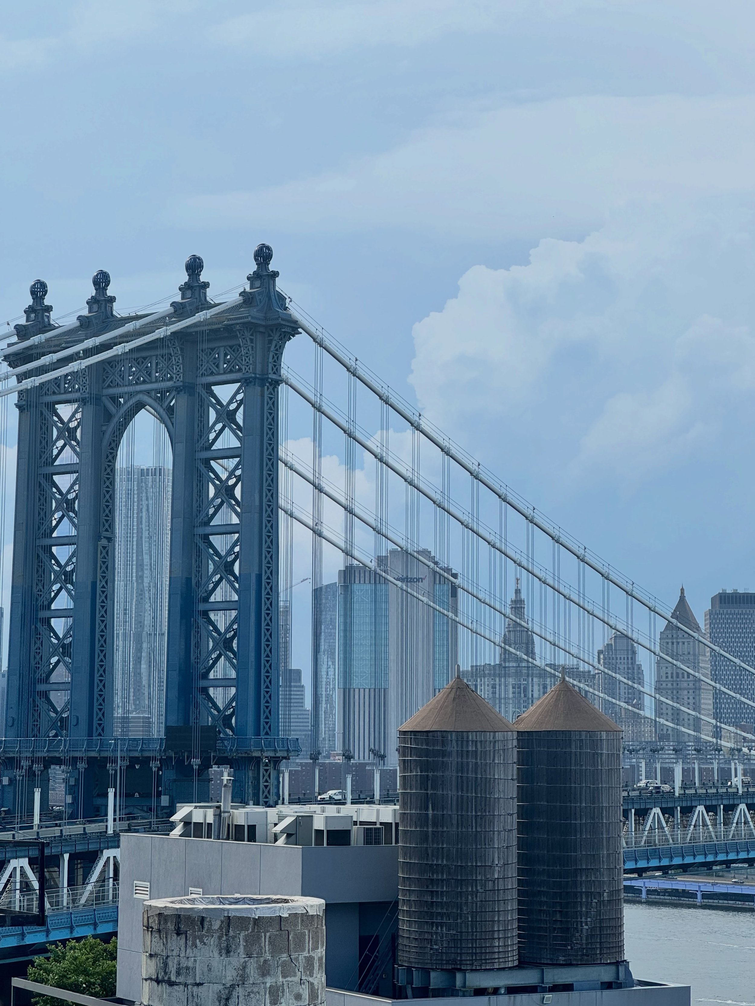 Last Friday afternoon in Brooklyn.

What started as getting out of the apartment to work became something else entirely.

A rooftop in DUMBO. Old friends and a new one. A conversation that wandered through women, power, the patriarchy, work, creativi