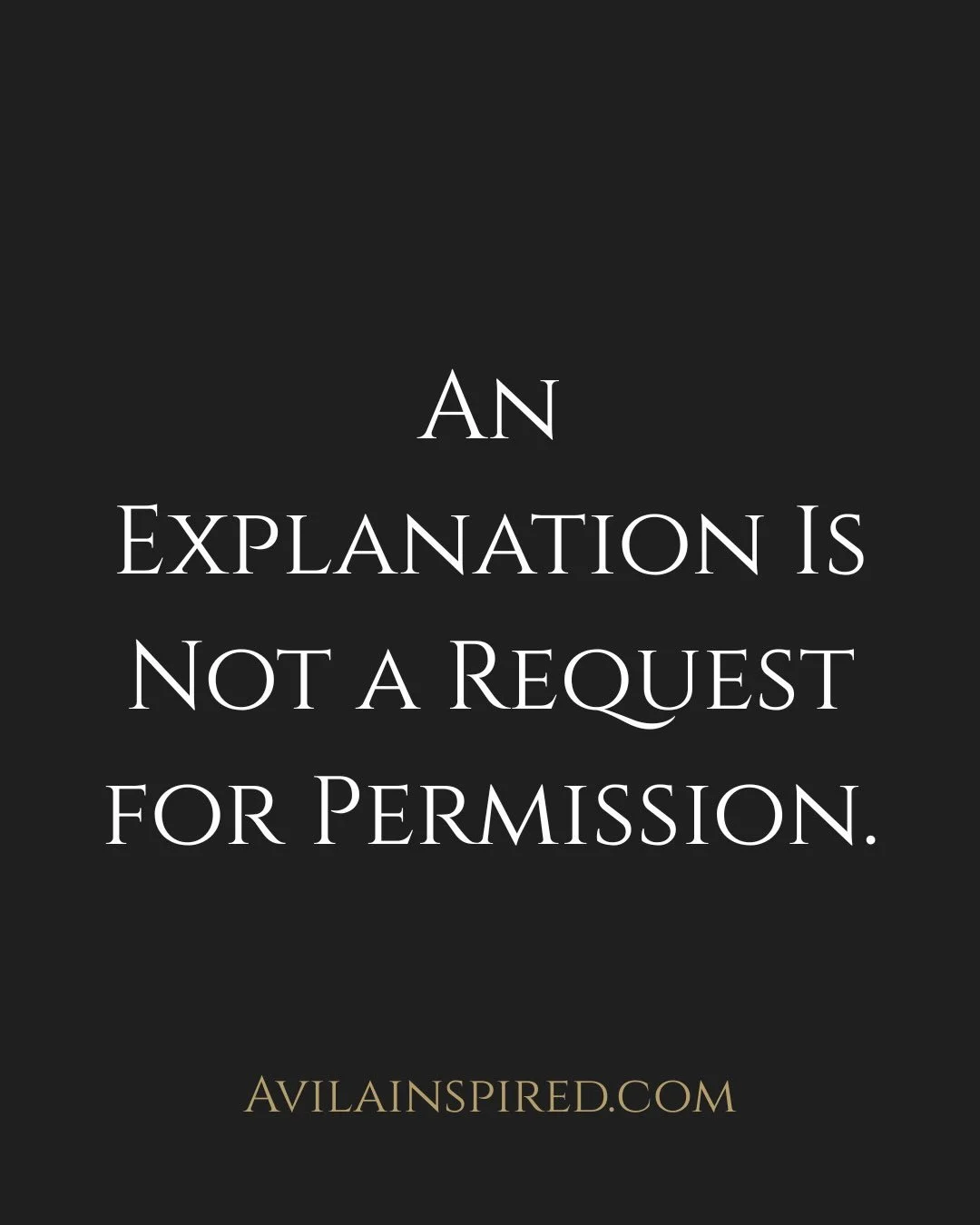 New on the Journal. A distinction I have been sitting with lately: being understood and being approved are not the same thing. I have spent more time than I realized negotiating for the second while calling it the first.

Full piece at AVILAInspired.