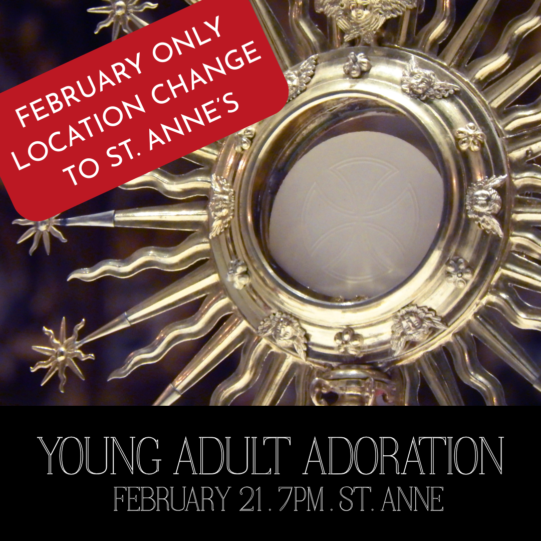 February Young Adult Adoration
