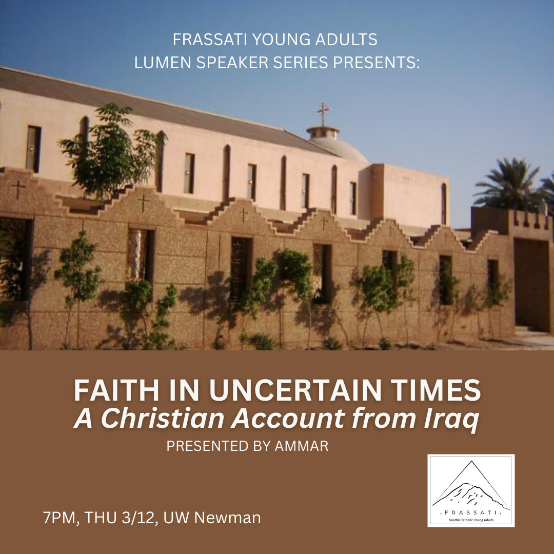 Lumen: Faith in Uncertain Times, A Christian Account from Iraq