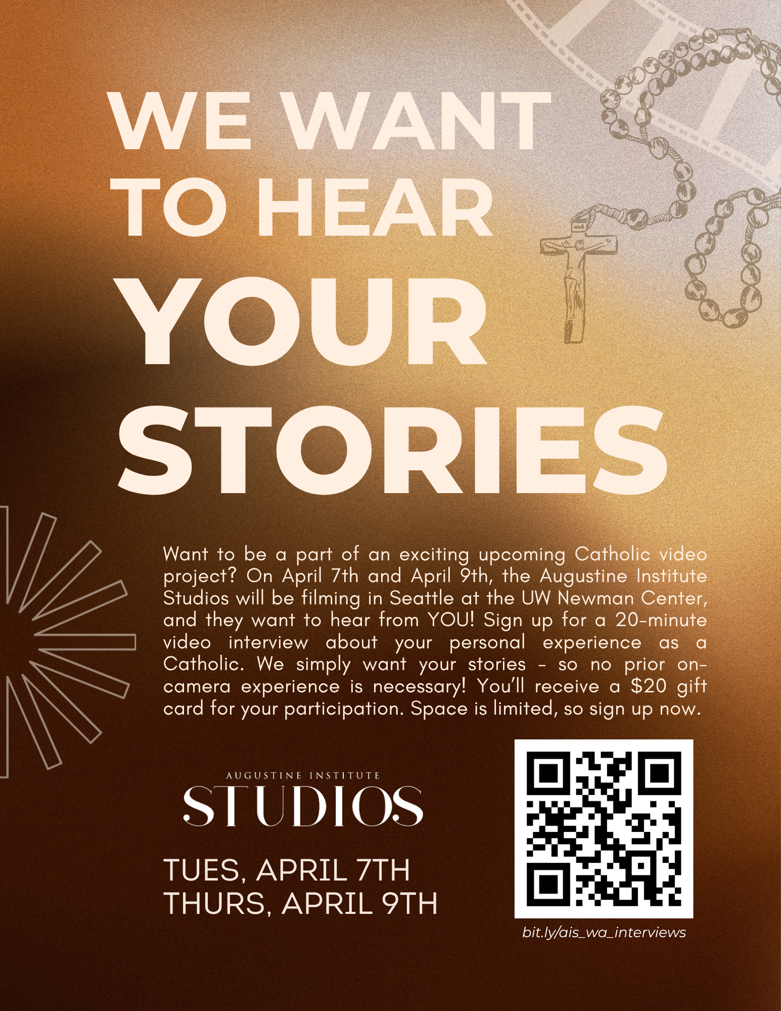 Augustine Institute Documentary Filming