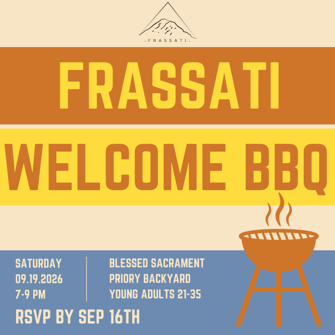 Frassati Welcome BBQ