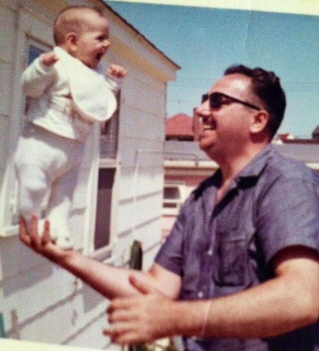 Happy Father&rsquo;s Day in heaven Daddy Bear! Thanks for teaching us to be fearless. We love and miss you till we meet again💜💜💜💋❤️😘 #fathersday #papabear #daddy #fearless #daughters #love #handsome