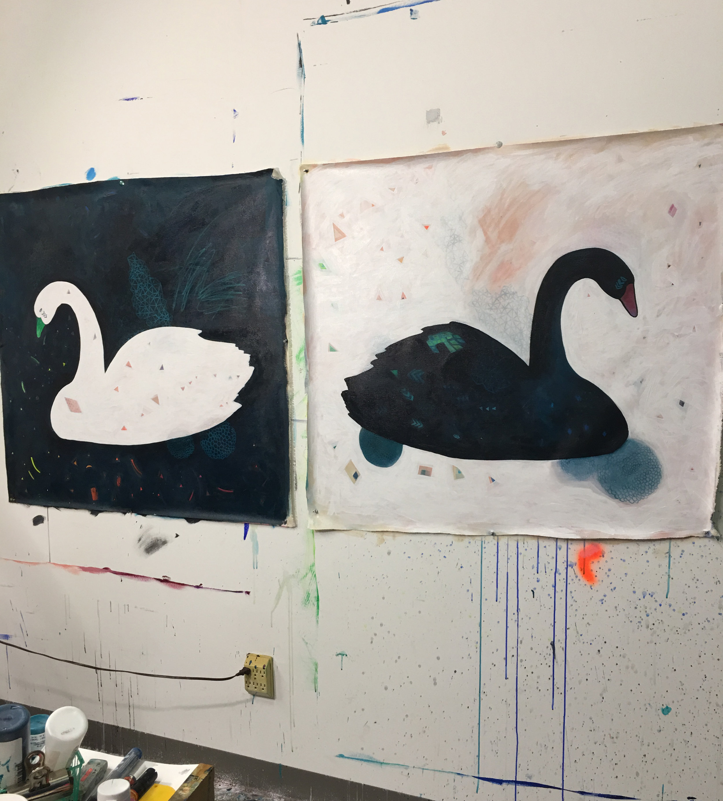 Swans.painting 2016.jpg