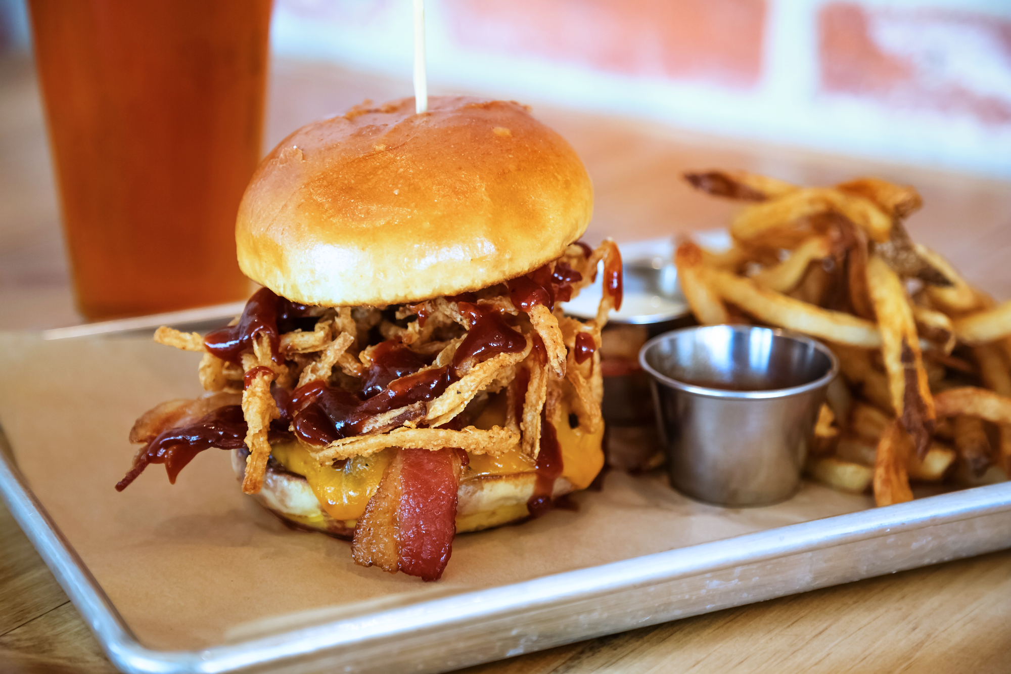 BBQ STOUT BACON BURGER