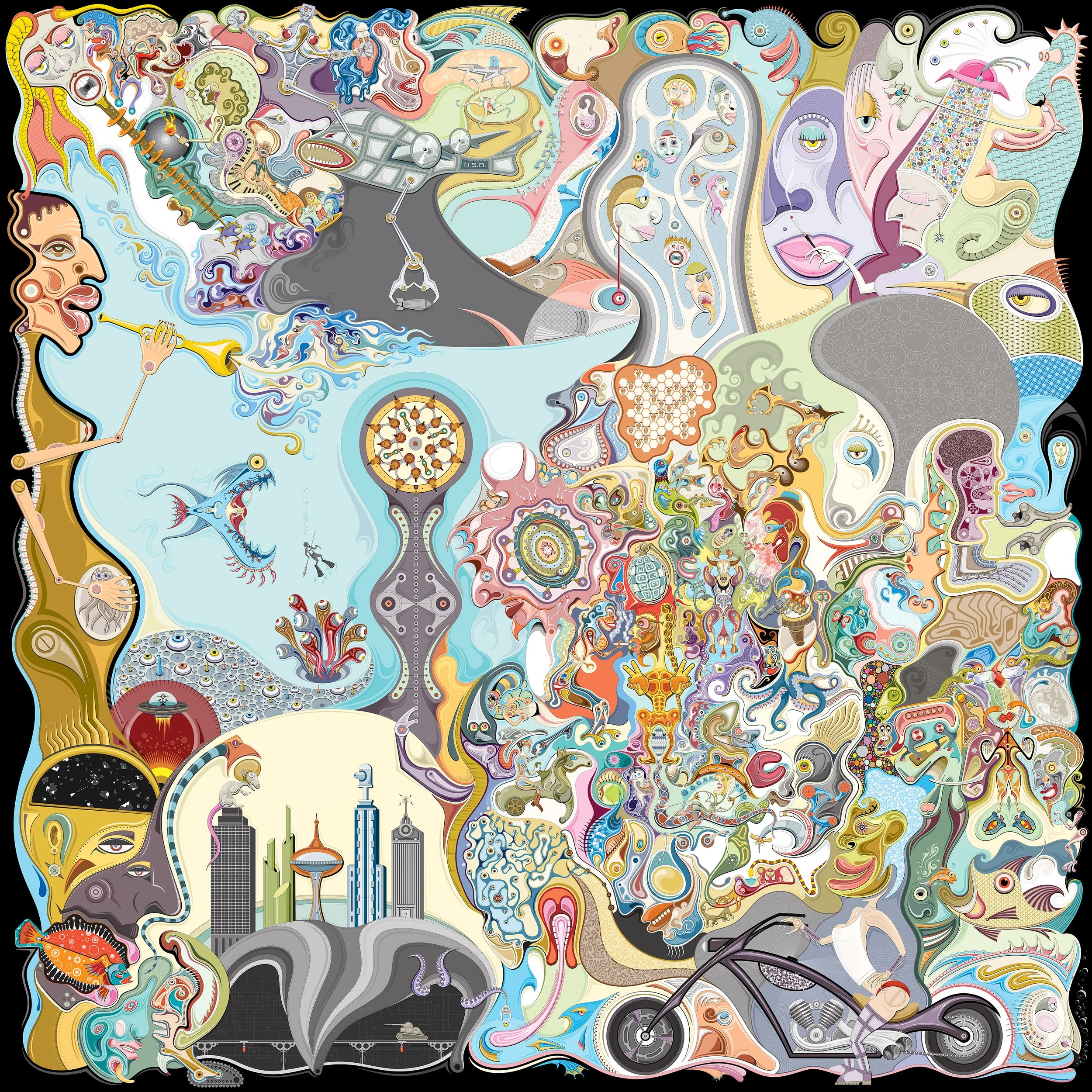 ShapeShifter - 58 x 58 in.