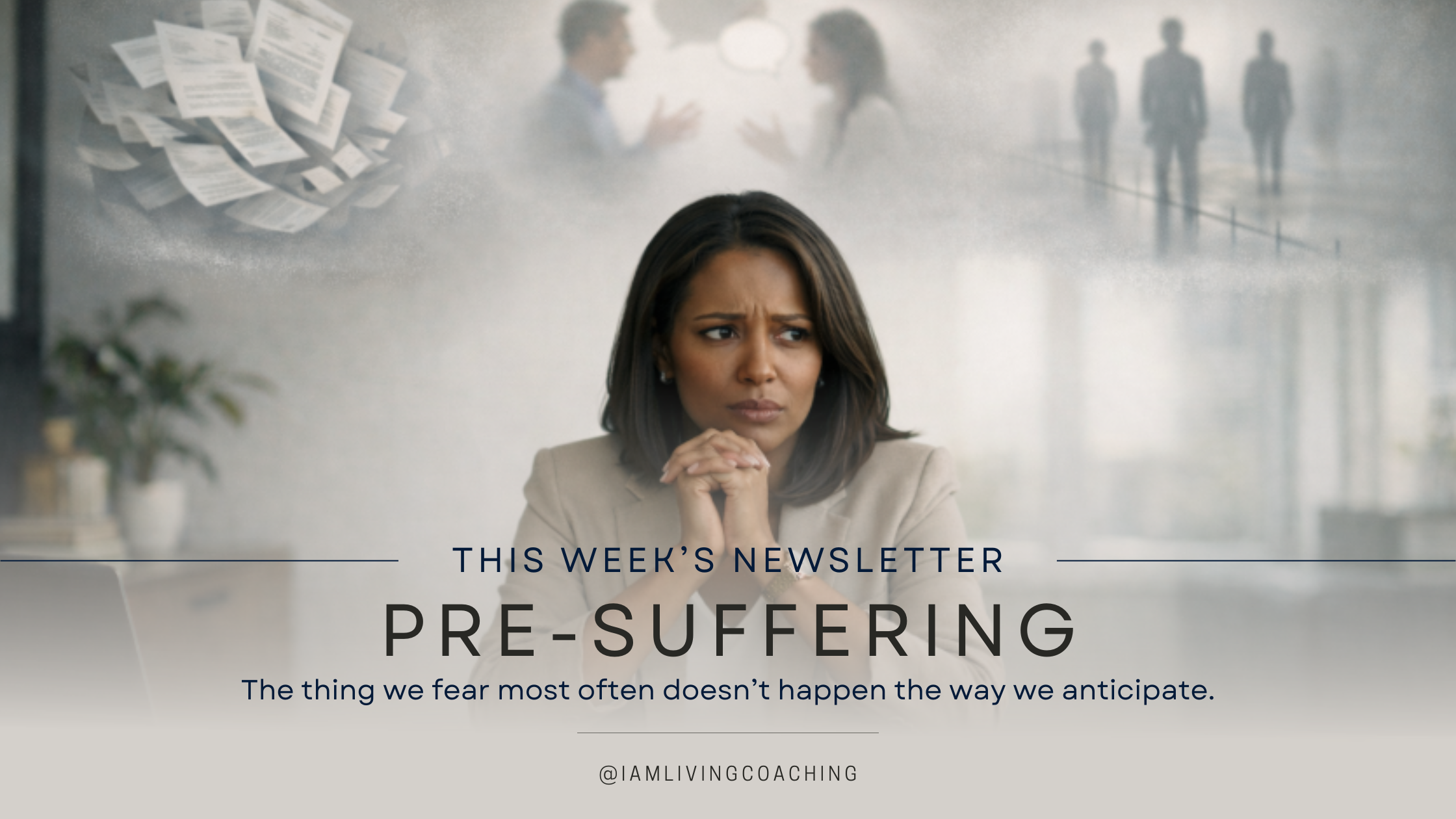 I’m done with pre-suffering.