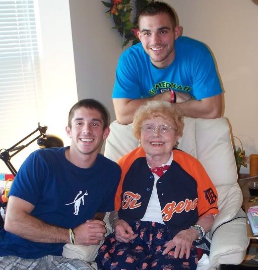 Grandma loved her Tigers! Especially her Justin Verlander jersey.