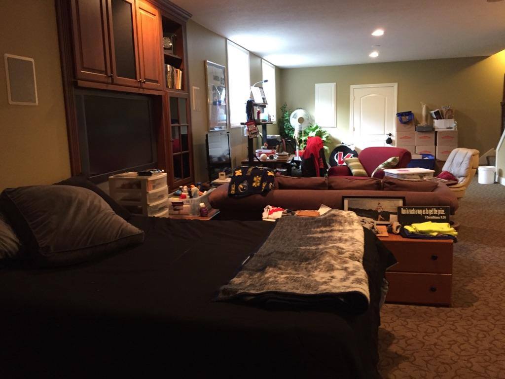 Current situation. Thanks mom!