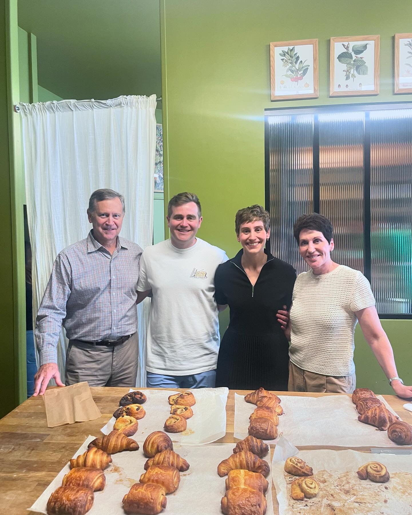 walking off some of the croissants, pain aux raisin, pain au chocolat and cinnamon rolls we learned to make 😋