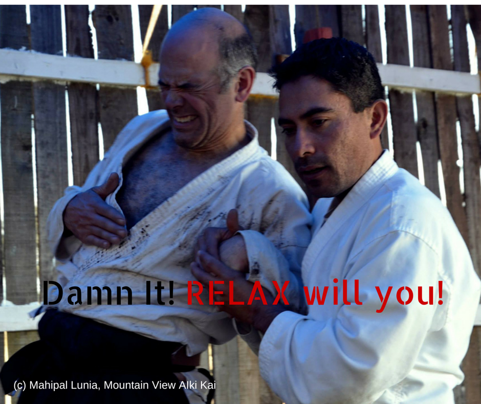 Martial Musings: Relax! Damn It