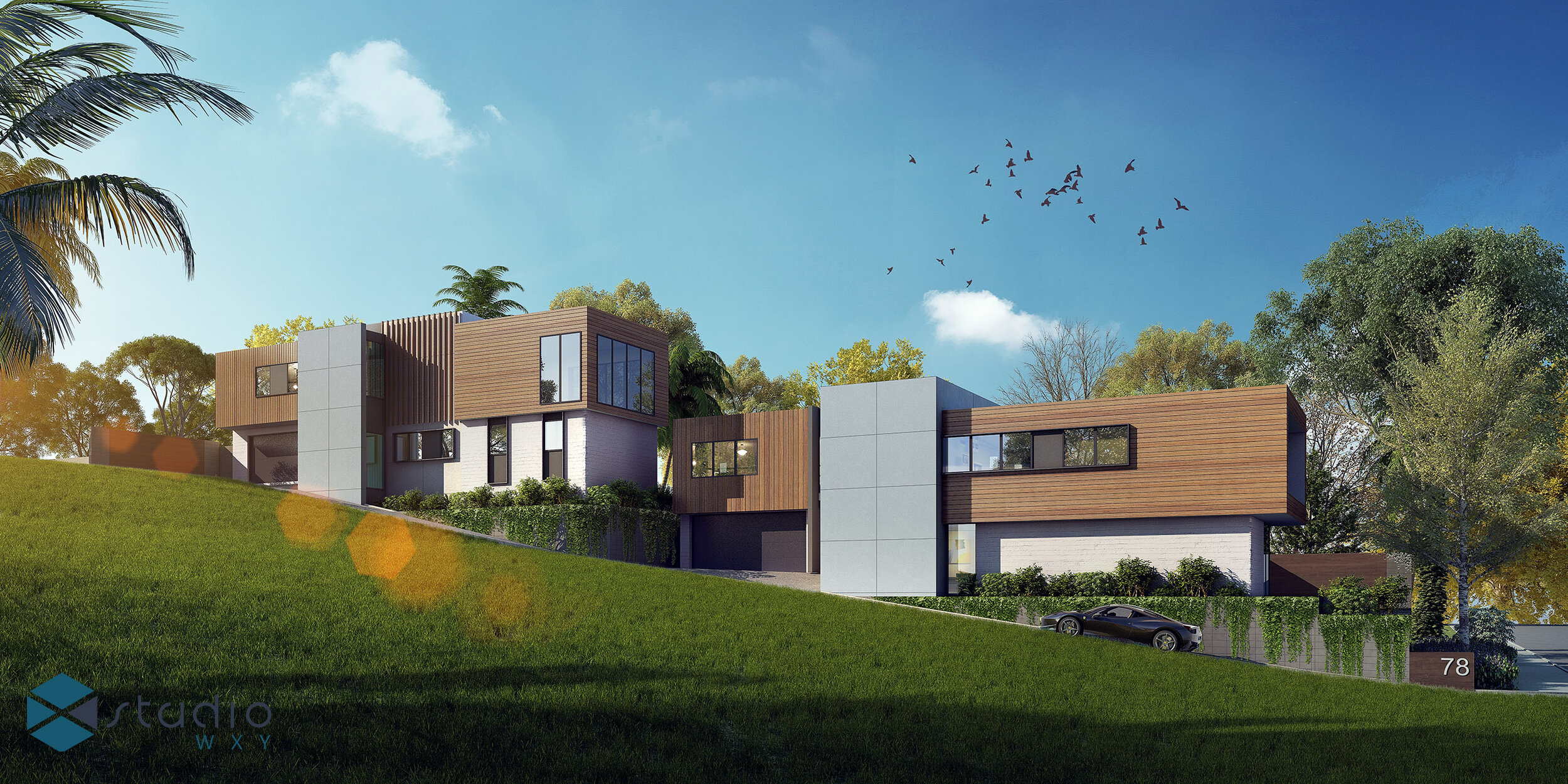 Contemporary Orakei Dwellings