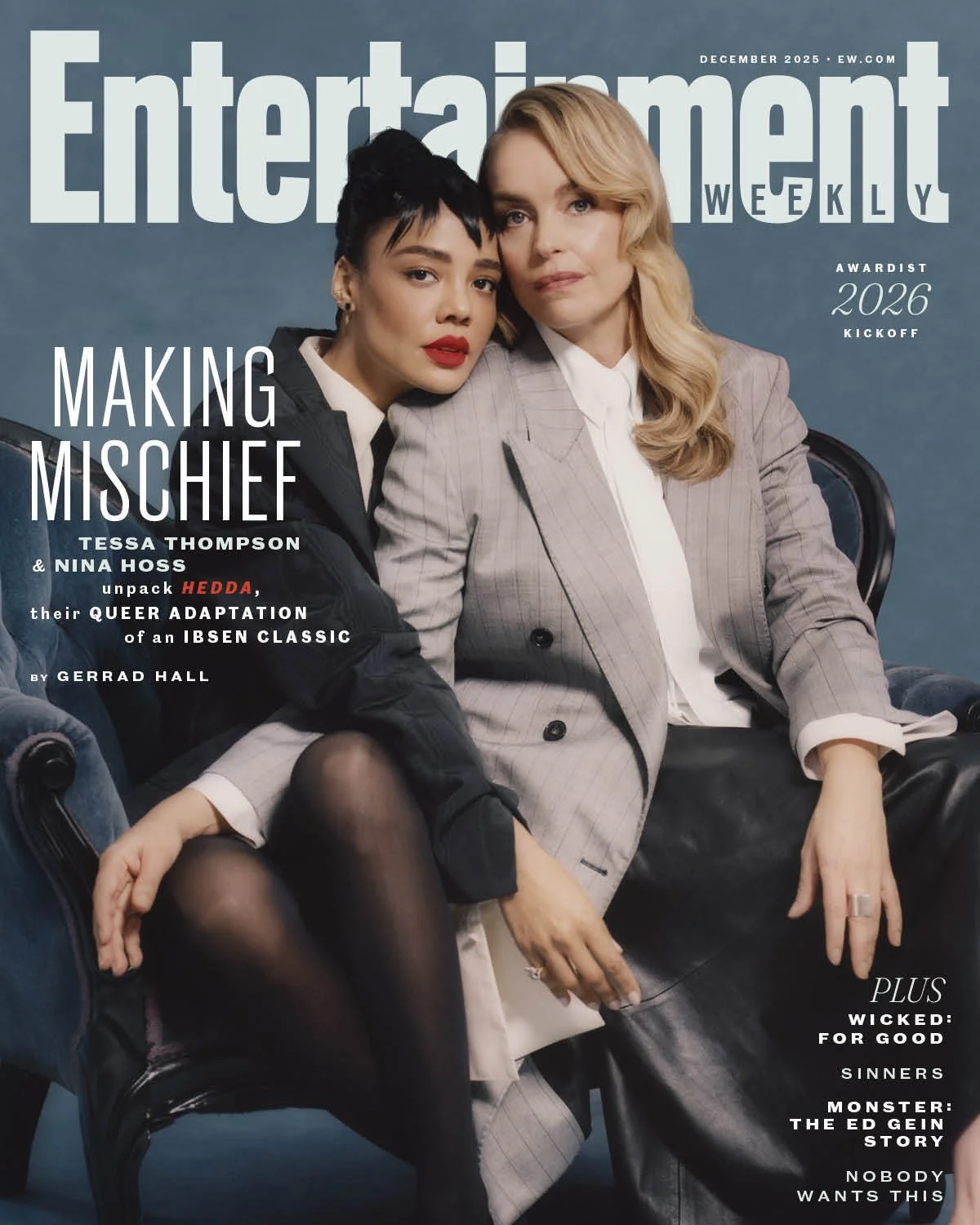 TESSA THOMPSON AND NINA HOSS - ENTERTAINMENT WEEKLY COVER STORY