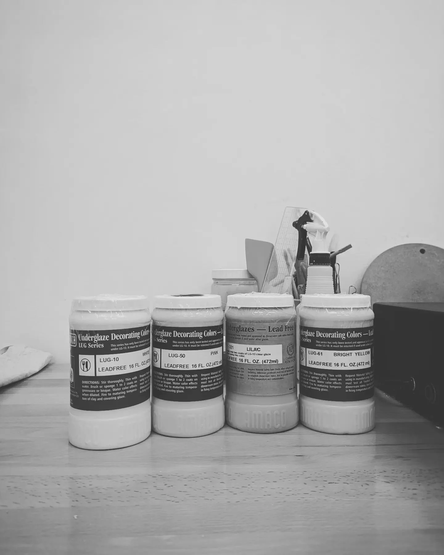 Underglazes for some painting