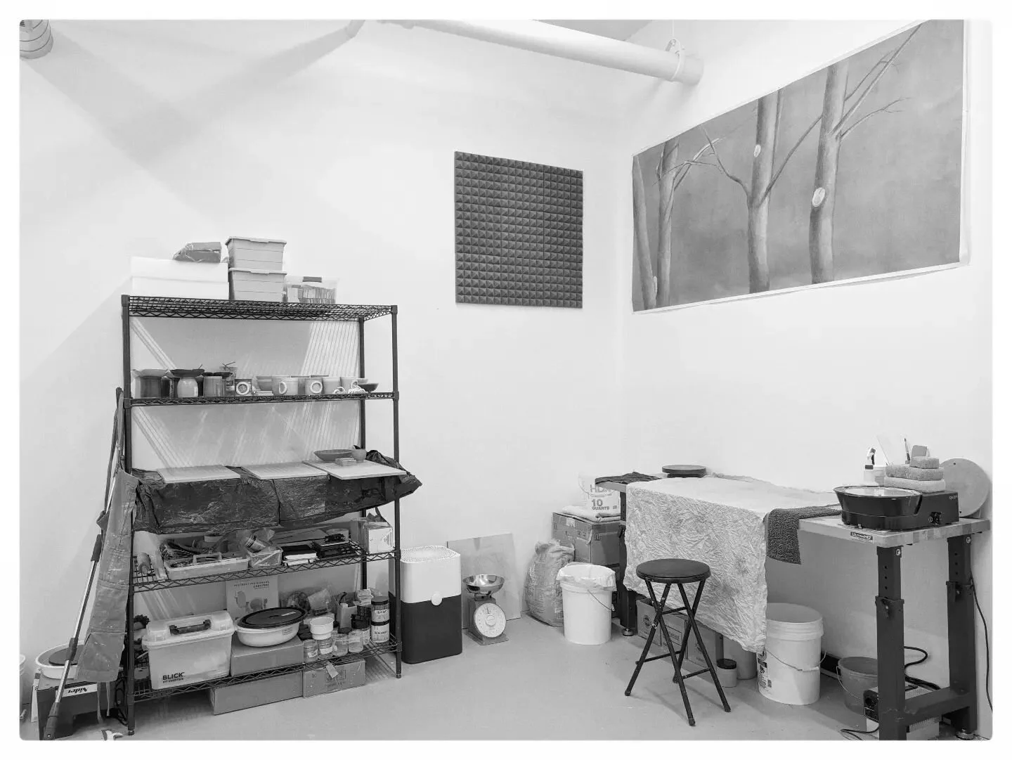 We're in for another year at MANA, but the studio has slowed as work has picked up. Will be working slowly on things, focussing on ideas with intentional slowness.