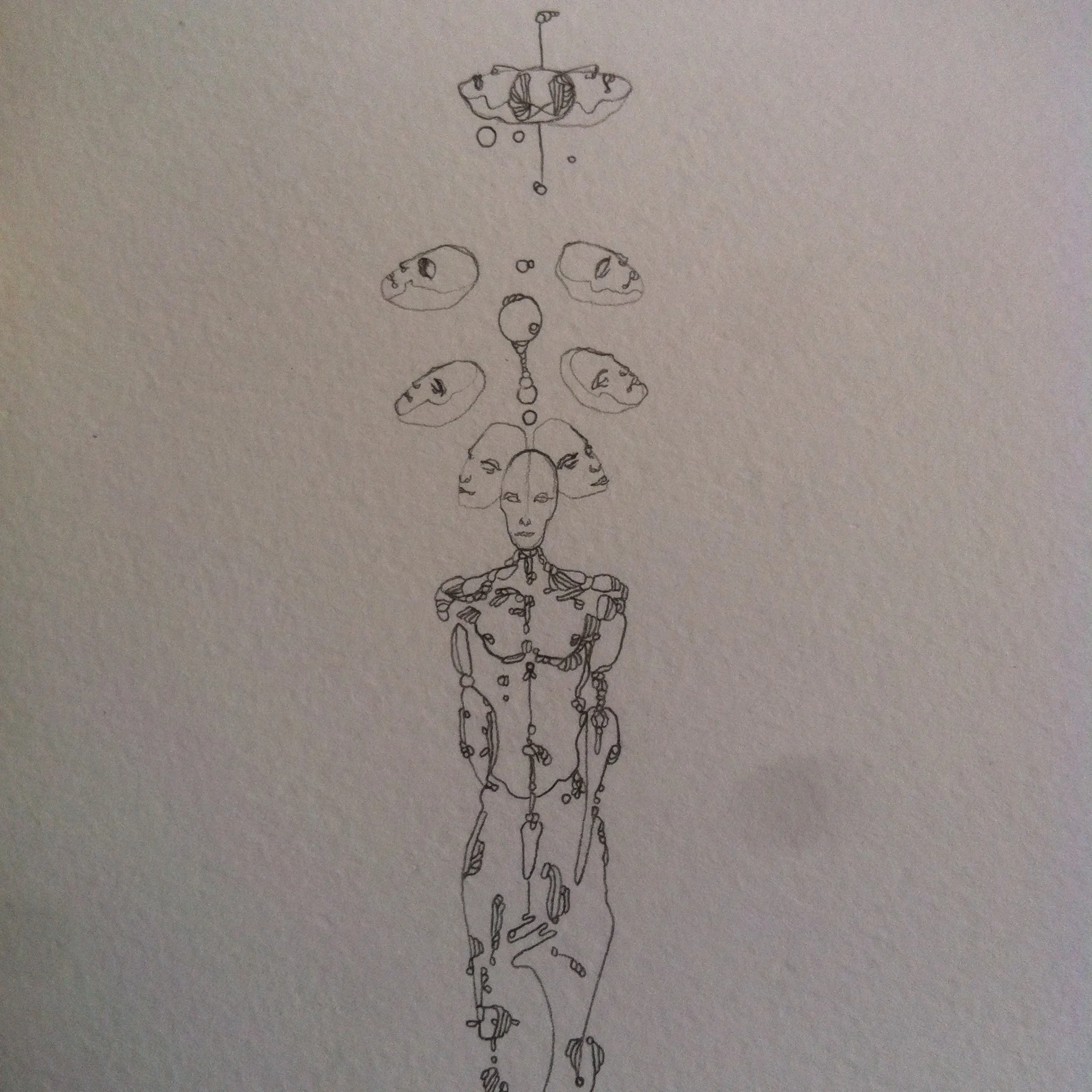 je saigne dans mon intuition