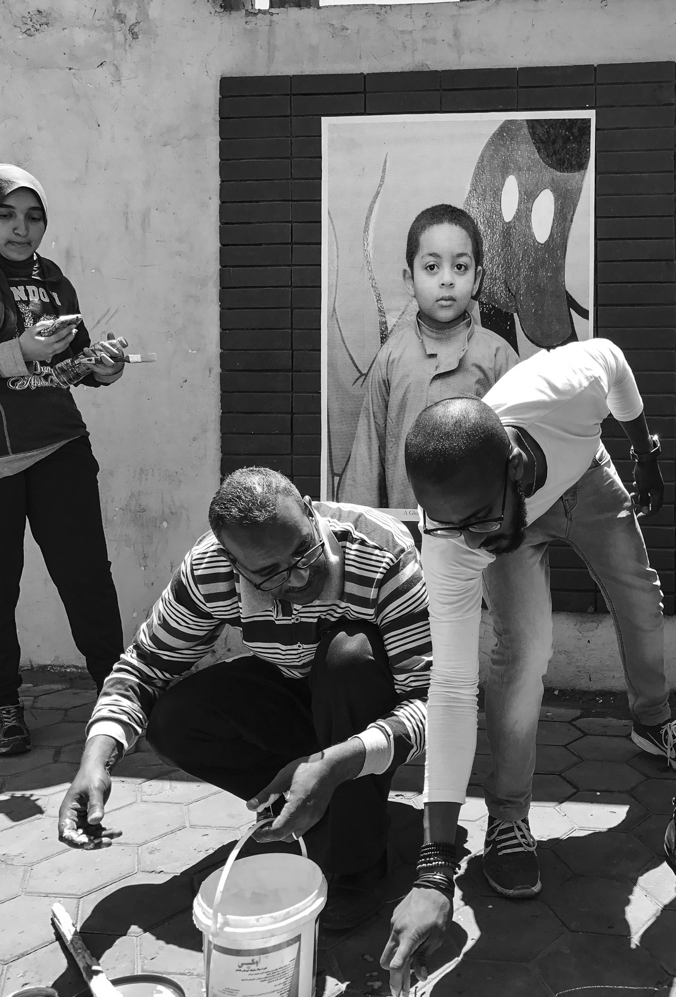 This project transforms people's voices and identity into works of art. Using art for a purpose...