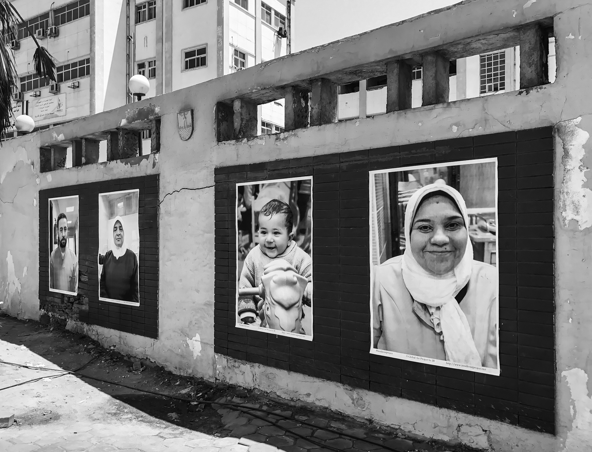 This project took us six months of preparation, to take the photos of the people, to let them sign the consent form and educate them about the project...we wanted everyone to participate and be part of the change... "What we see changes who we are" .. JR