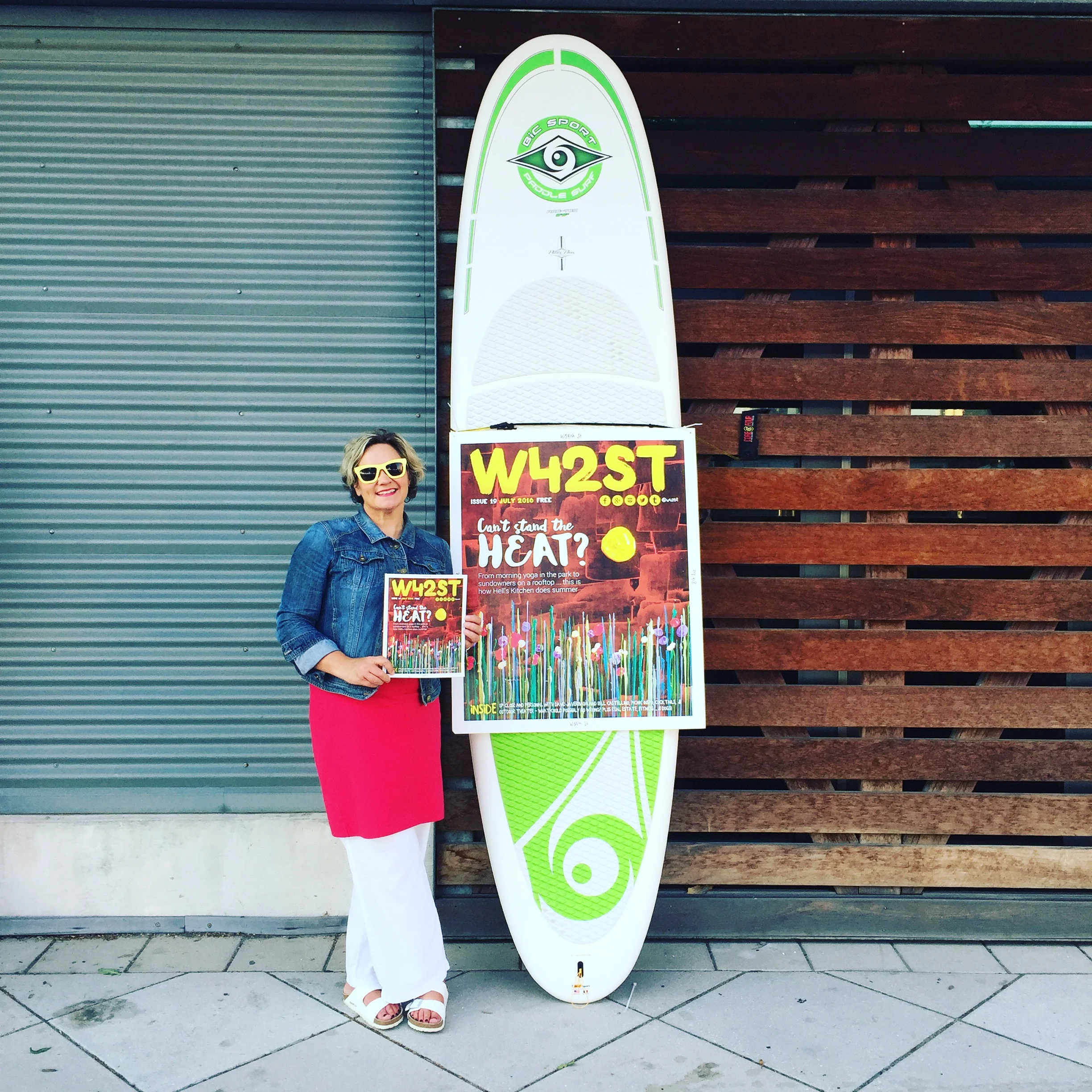 My first magazine front cover - Manhattan, July 2016