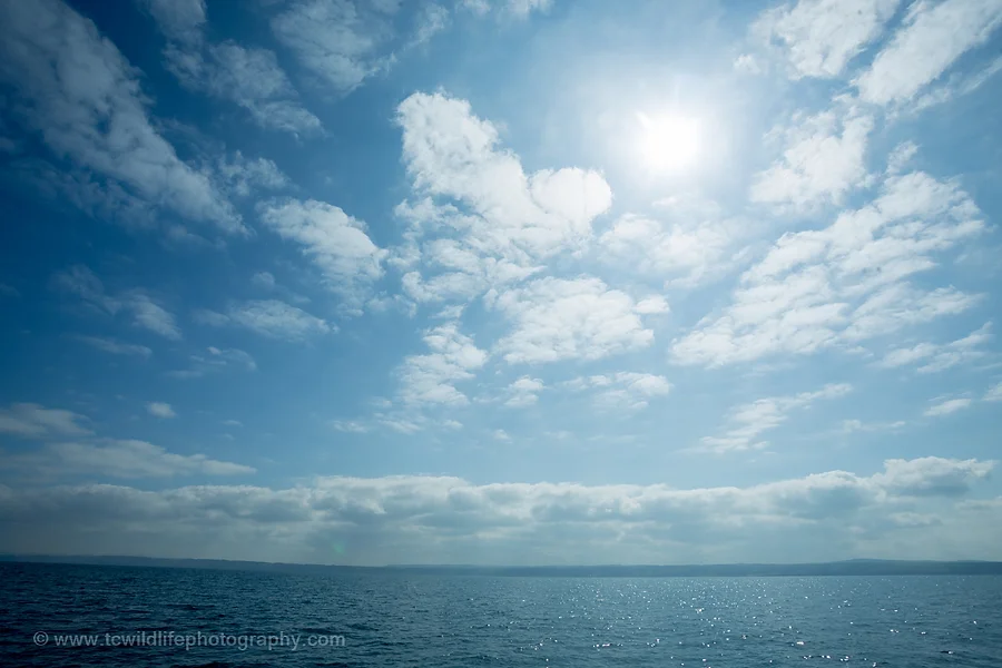 Beautiful skies and calm sea