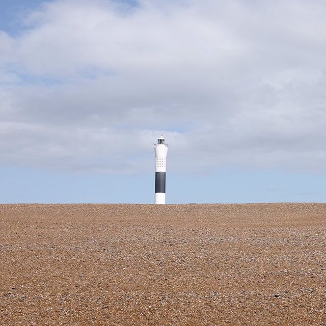 Dungeness Lighthouse looking #AccidentallyWesAnderson