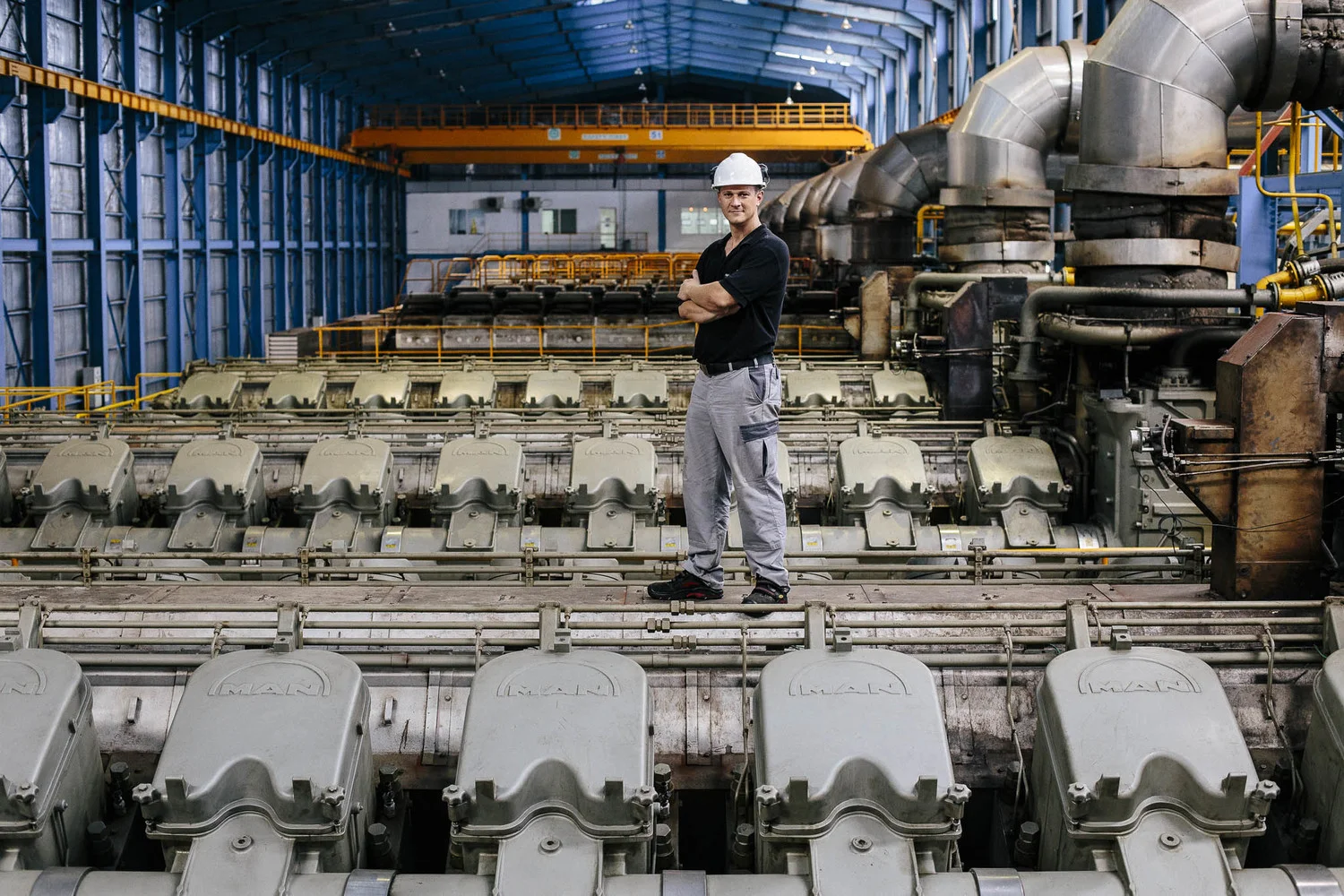Industrial Photographer in Indonesia - MAN Belawan Power Plant