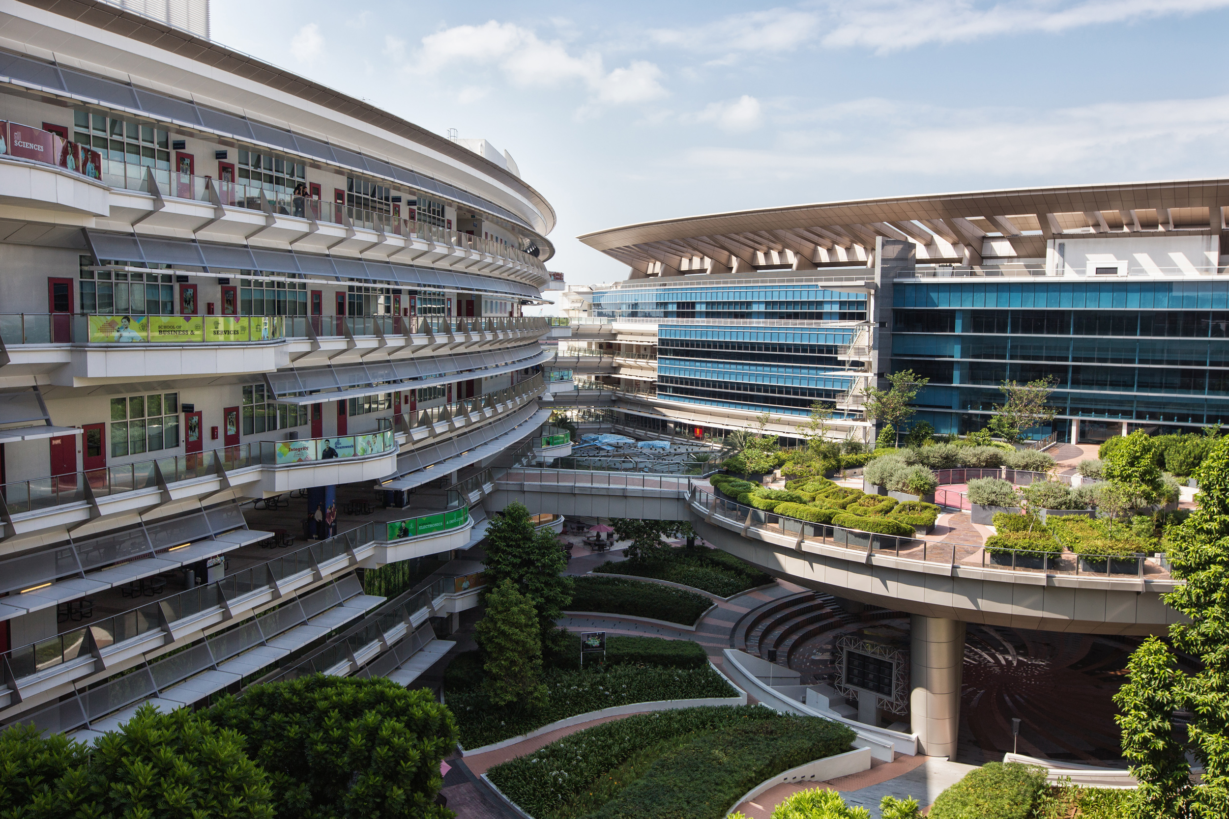  ITE College East in Singapore, where TVET courses are held. 