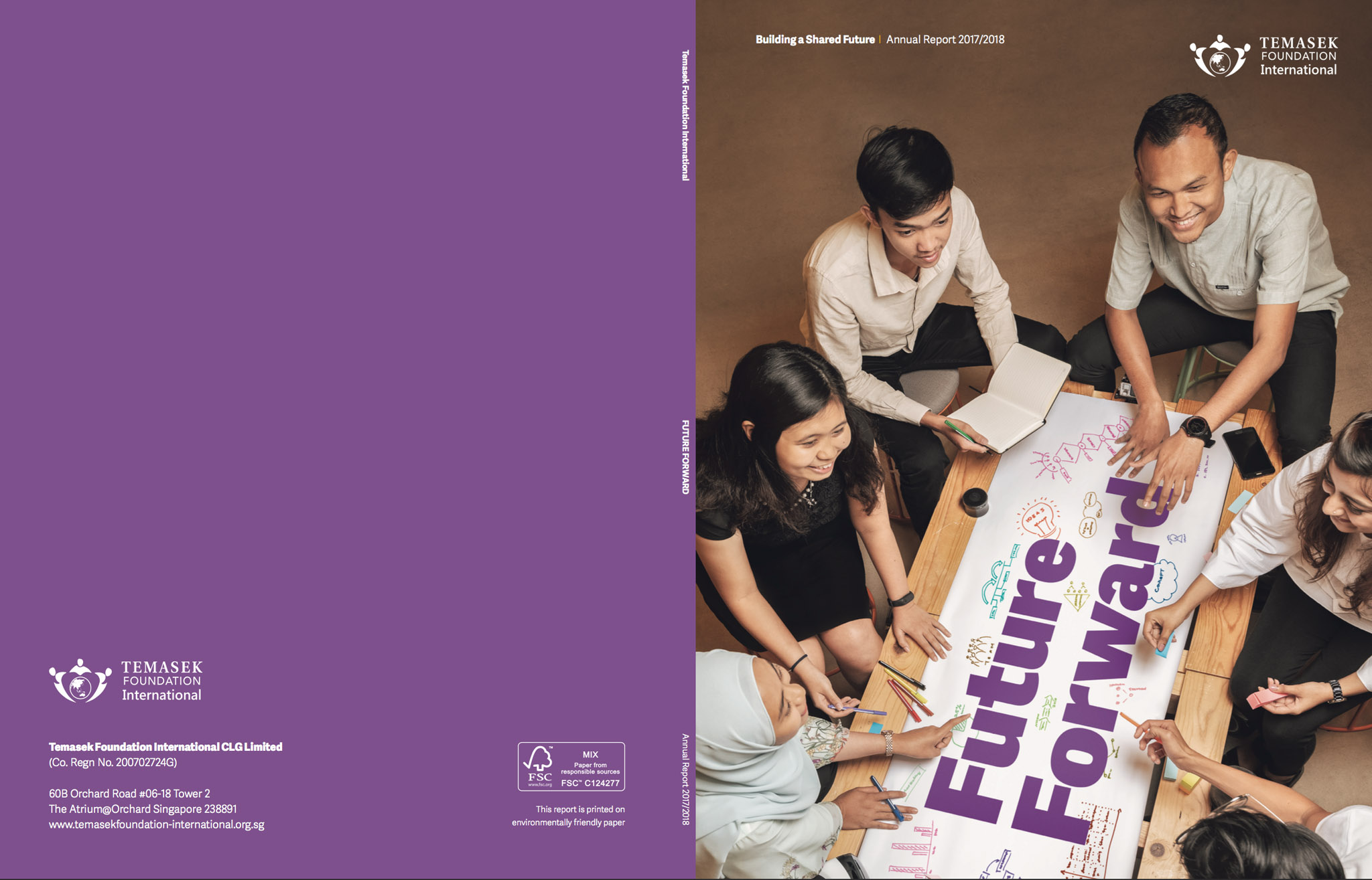 Corporate Photographer Singapore - Temasek Foundation International – Annual Report