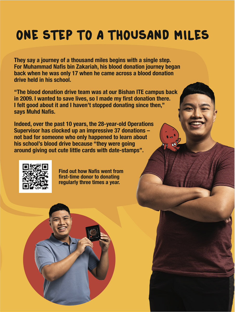 Portrait Photographer Singapore - Blood Donors and Advocates