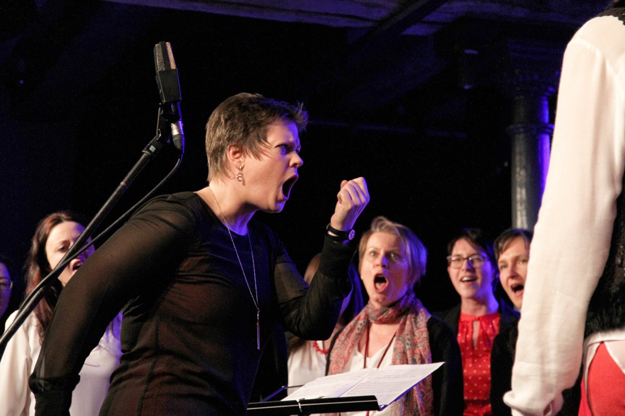 LaGioia als Vorgruppe von Maybebop am 02. Februar 2017 im Haberkasten, Mühldorf am Inn Foto: Josef Enzinger