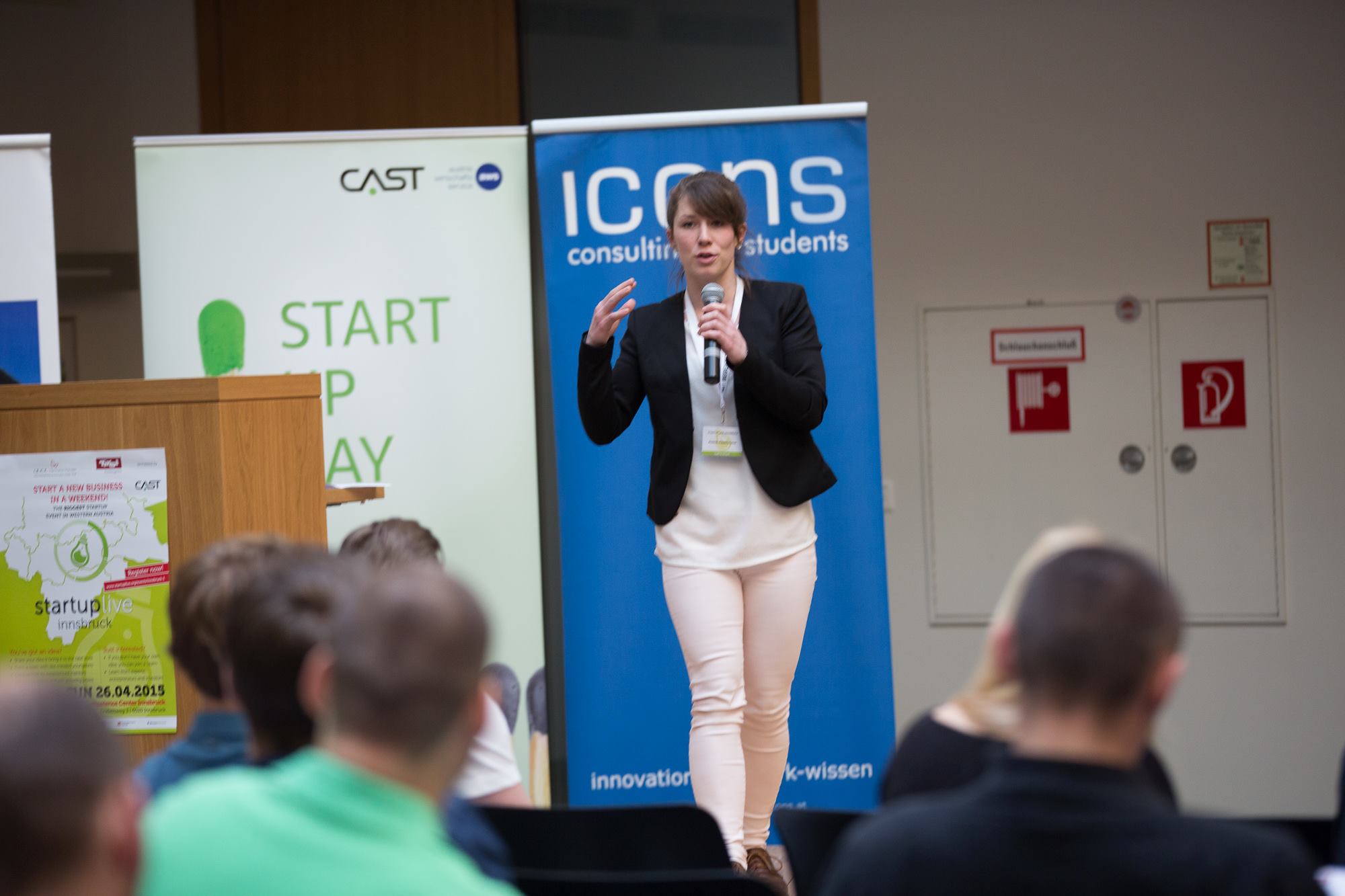 So as there were no photos of the workshop - this one is from a startup event last year. 