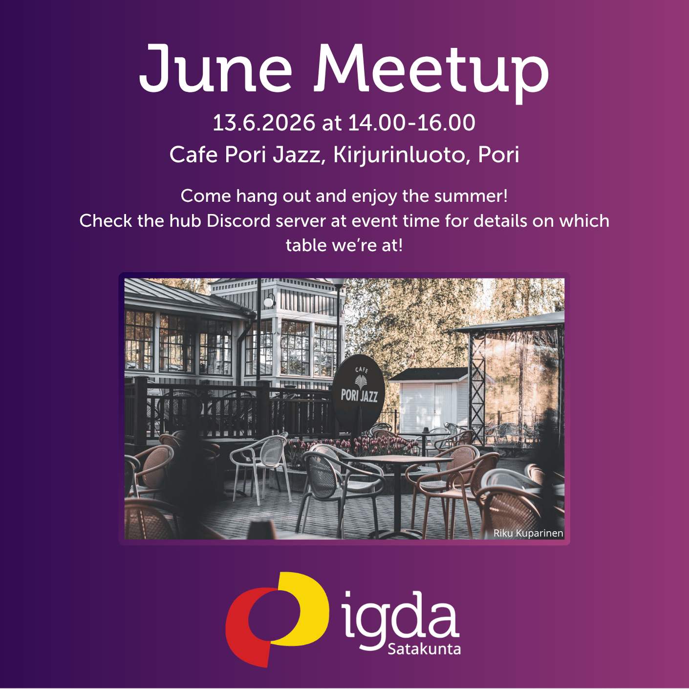 IGDA Satakunta June Meetup