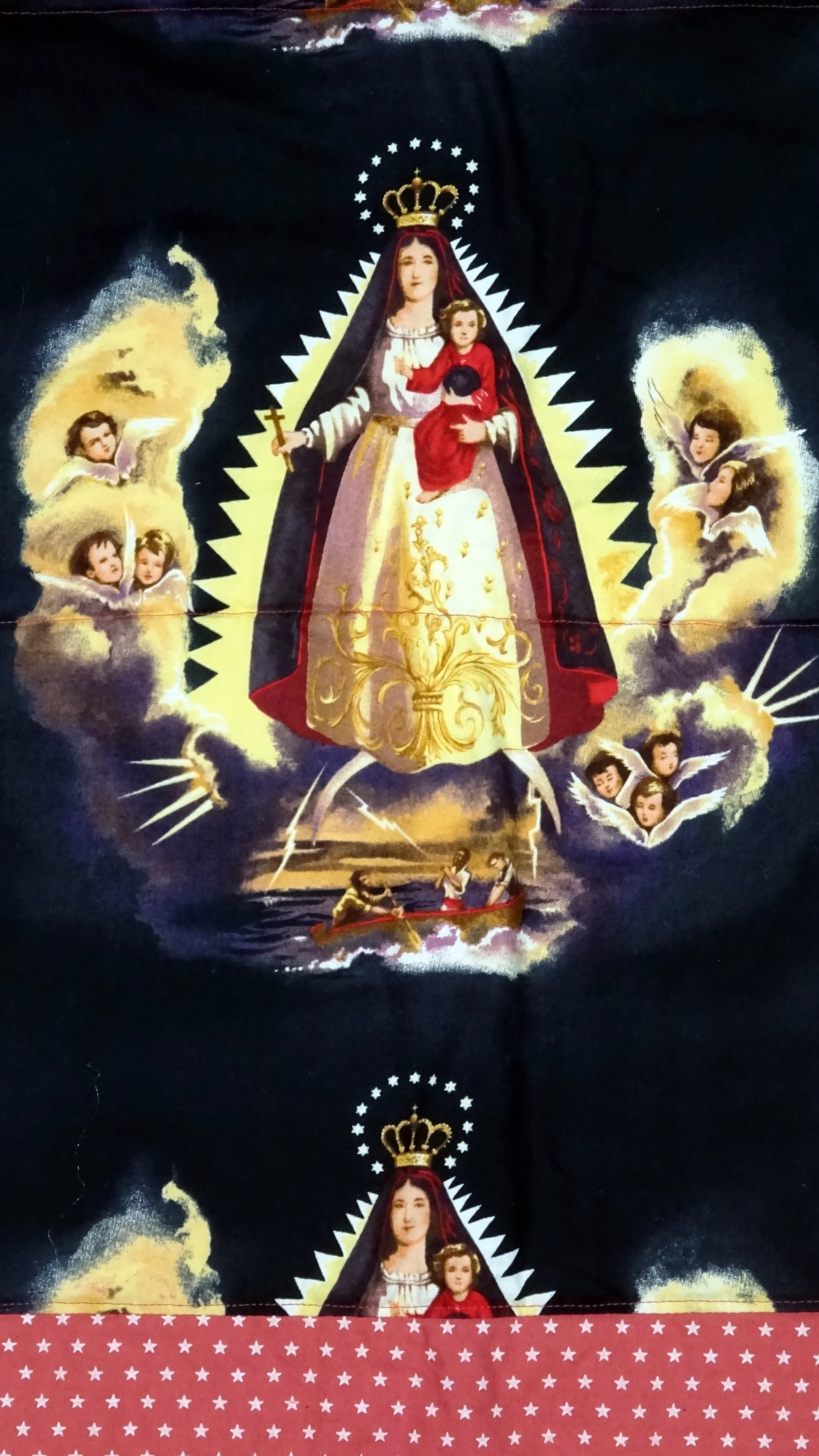 Lapper Black Madonna close up (41.5x43) $275.jpg