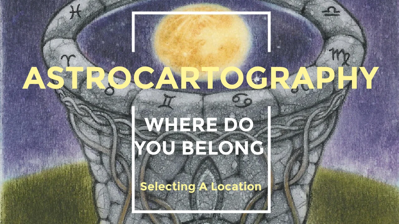 Astrocartography - Selecting A Location