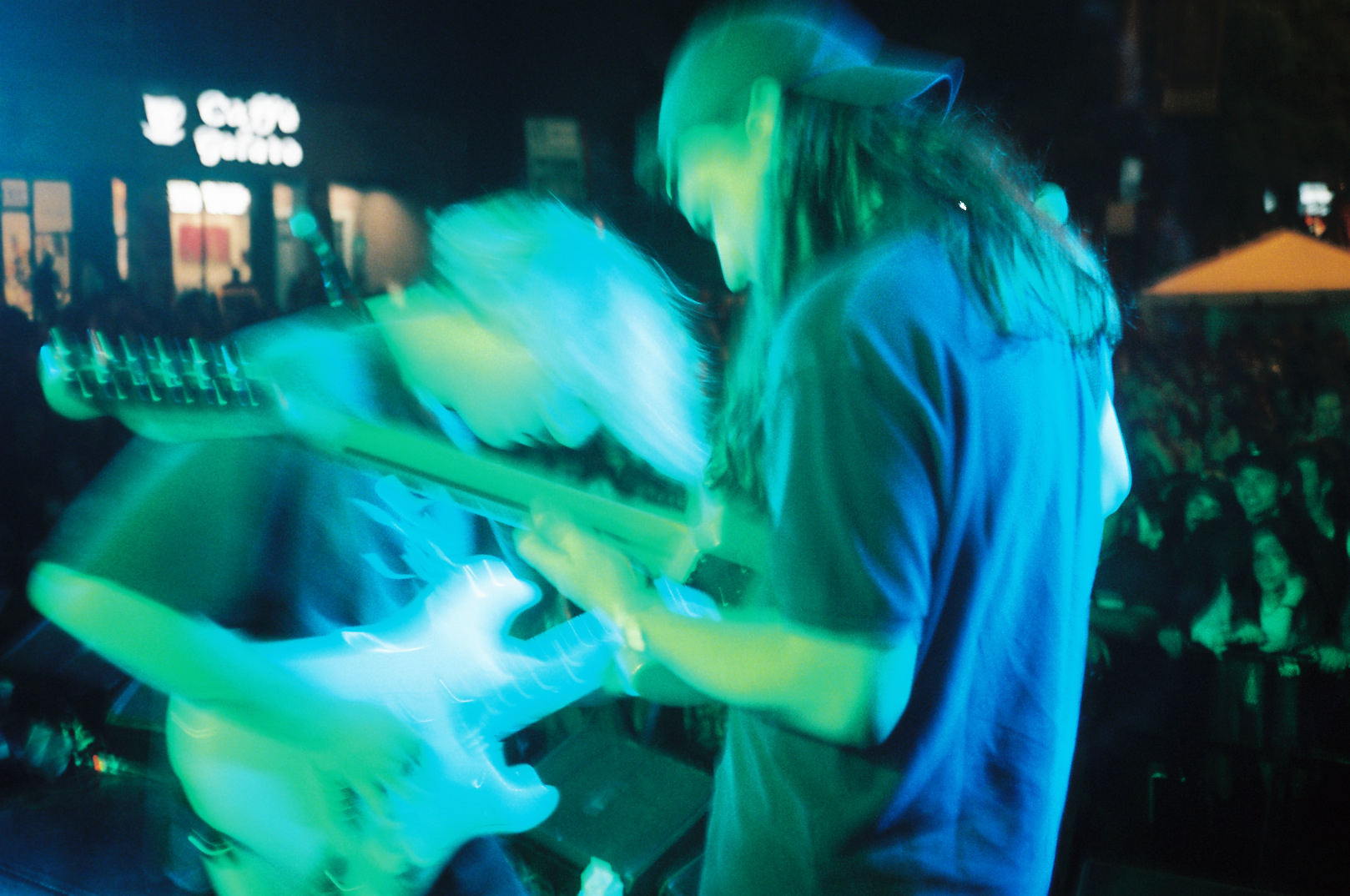 Dustin and Tommy entertaining the masses at Do-Division
