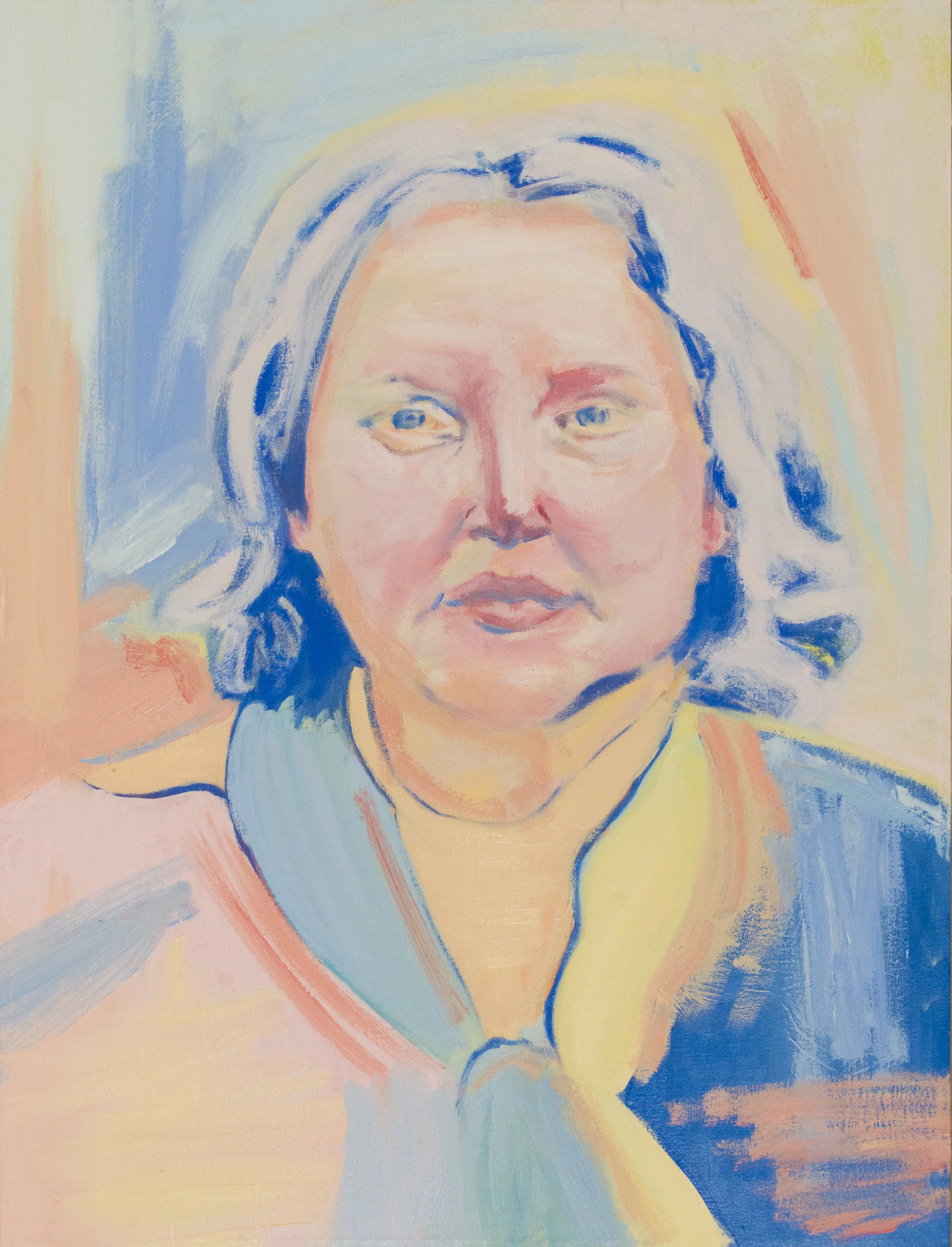 Lee Olson. Oil on canvas. 29" x 22." 2015. SOLD.