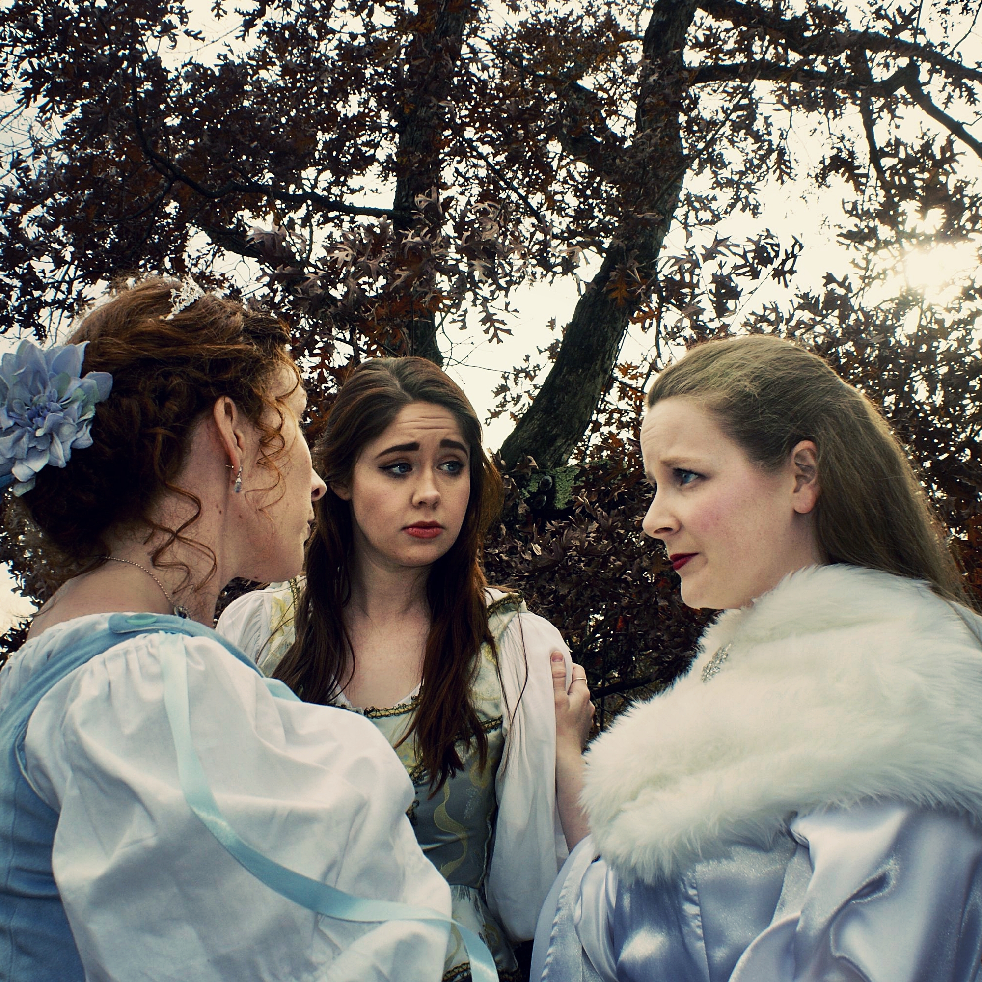 Hermione, Paulina, and Emilia
