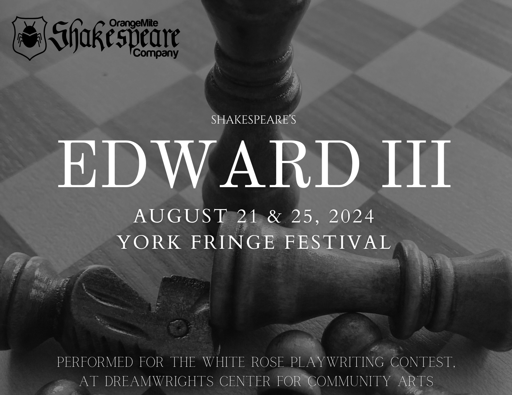 Edward III - Our 36th Play by Shakespeare!