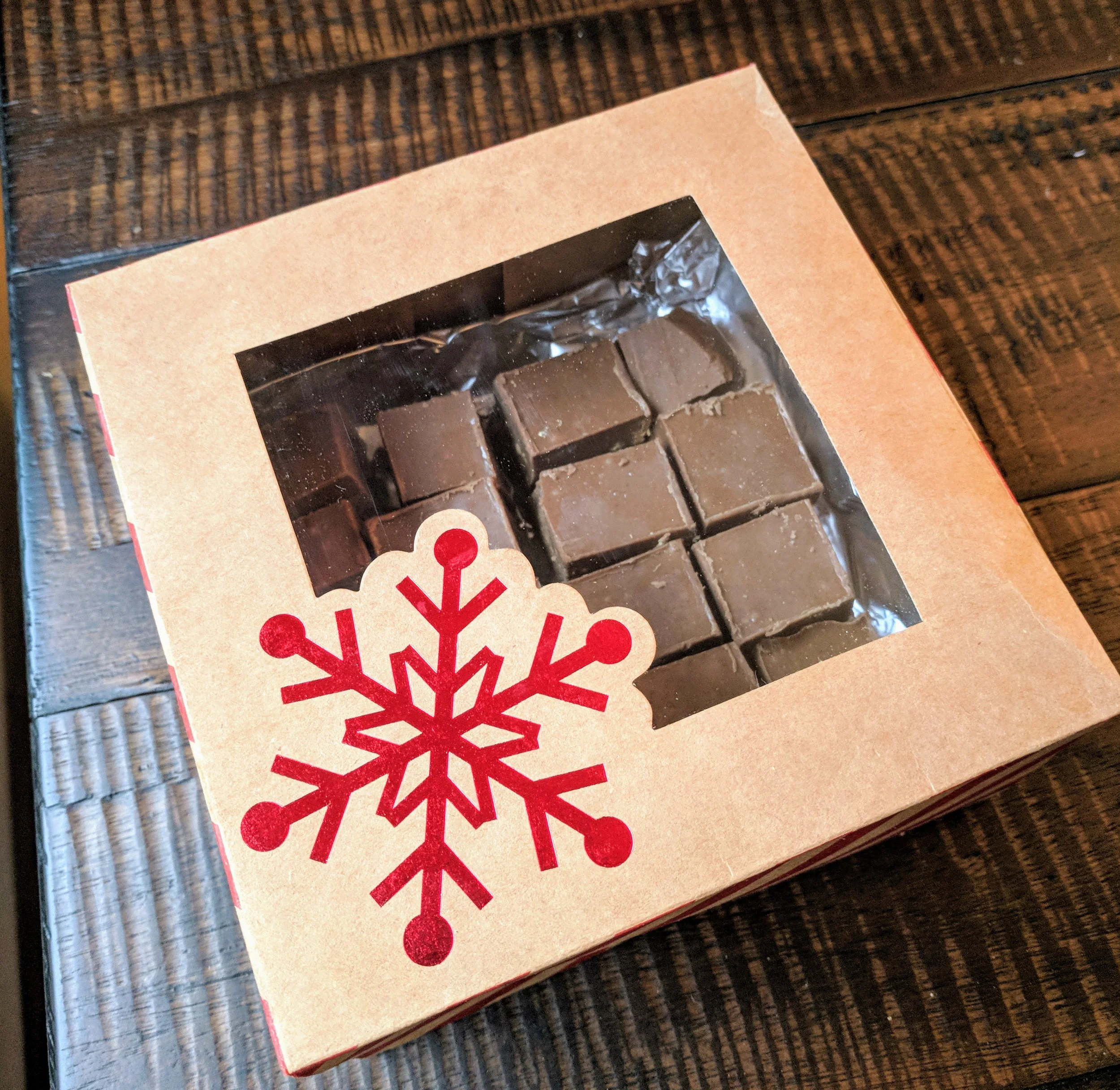 These gluten free, diary free peanut butter chocolate bites are the perfect last minute gift for anyone on your list!