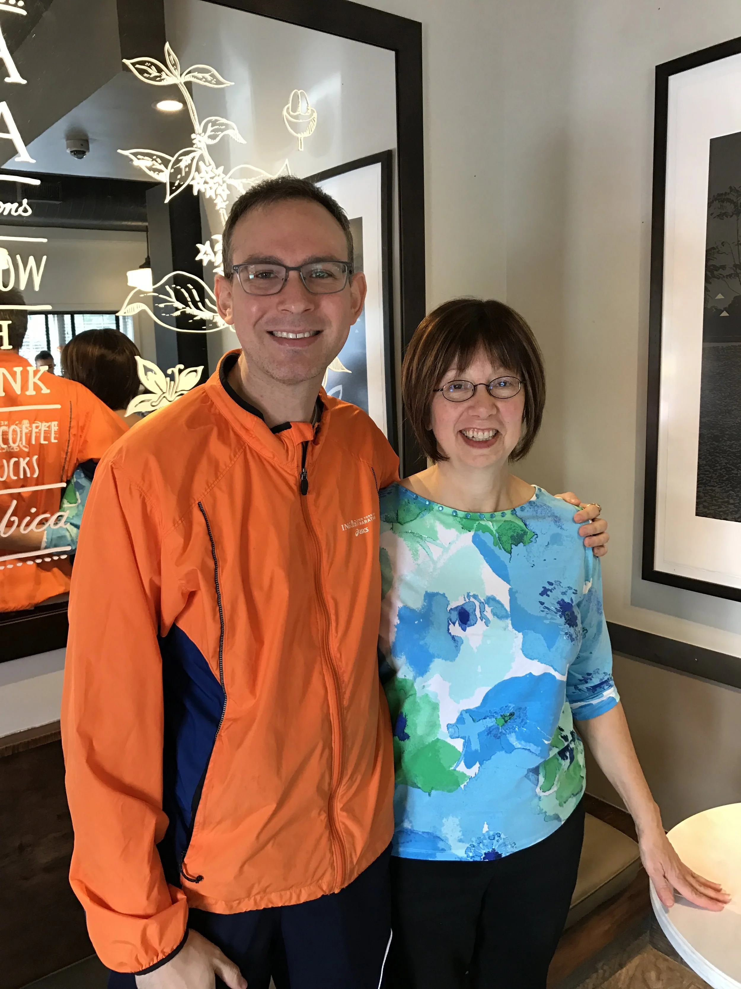 Nice blouse, Lynn. Way to rock your Gemini Rising and bring some color as the days are getting darker and more Scorpio.